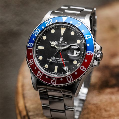 vintage rolex gmt master ii wrist|vintage rolex 1675 gmt master.